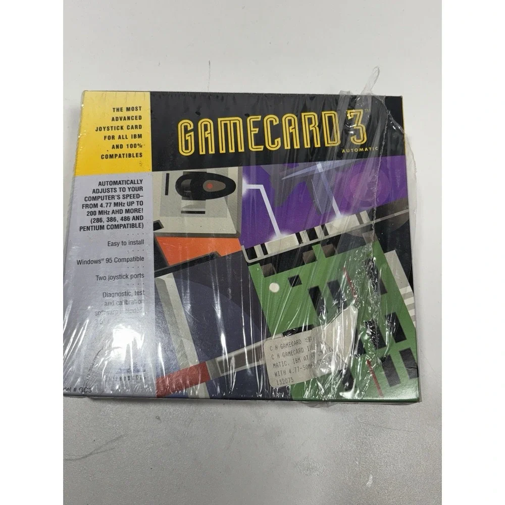 Vintage Gamecard 3 Automatic Joystick Adapter Gc3‎